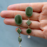 Trío diamante verde