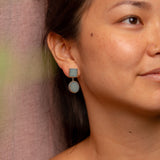 Aretes Duo Verde