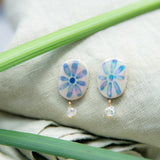 Arete óvalo Pearl