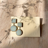 Aretes Duo Verde