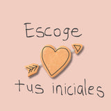 Imán corazón Flechado