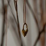 Collar Corazon Bronce