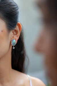 Arete óvalo Pearl