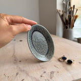 Plato Joyero Ovalo Azul