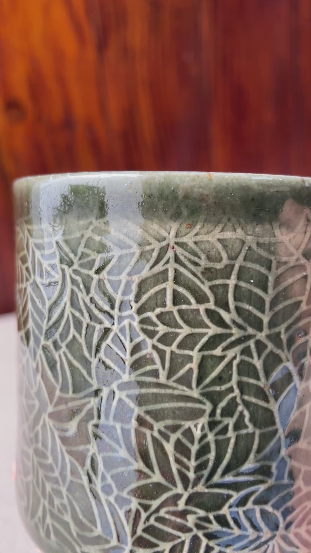 Taza Verde Hoja S.