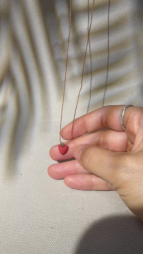 collar corazón