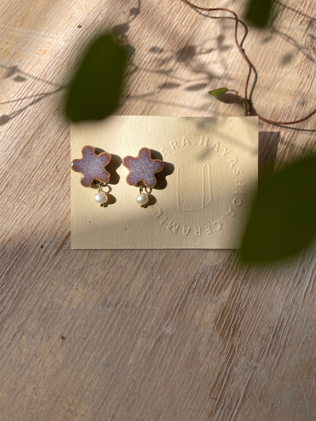 Aretes Stud Lila