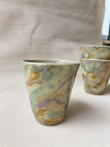 vasos de ceramica. regalos unicos hechos a mano