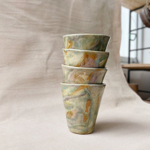 vasos de ceramica. regalos unicos hechos a mano
